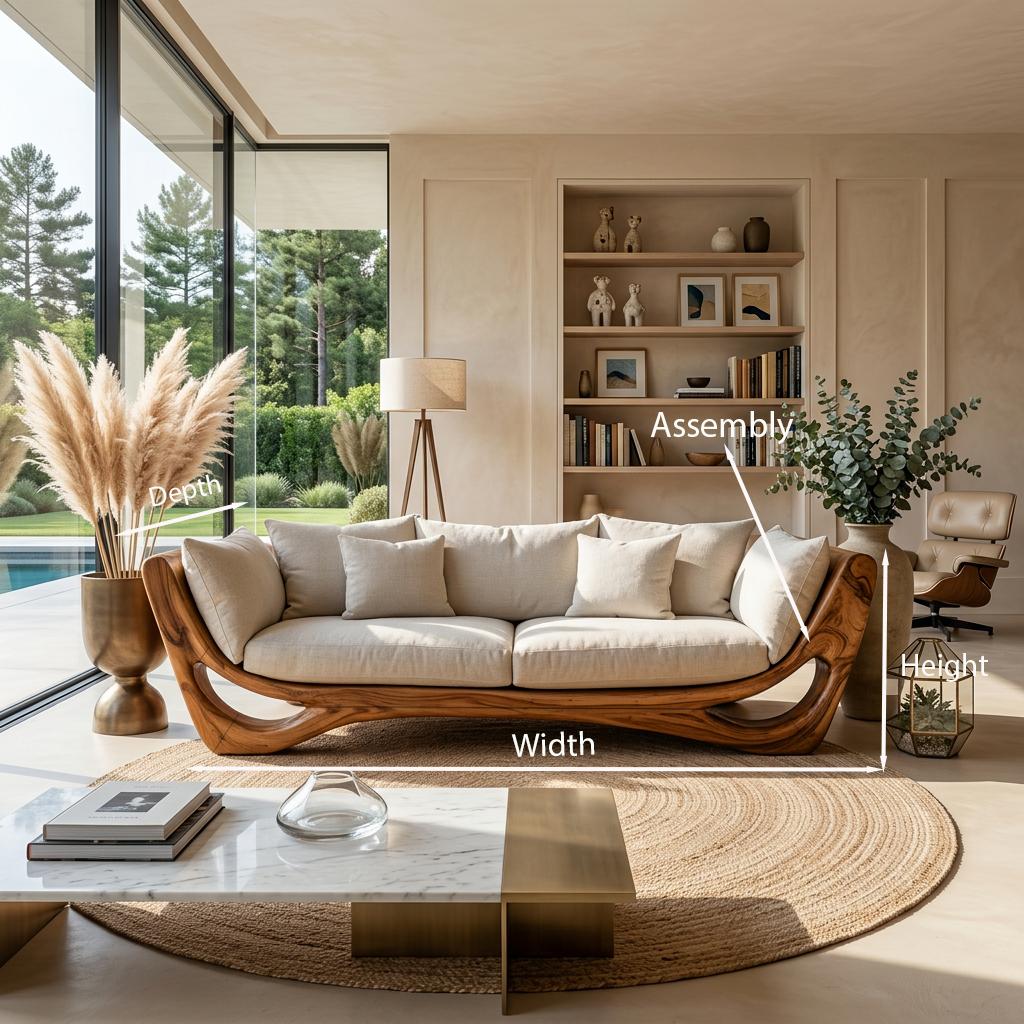 Modern Frame Sofa For Living Room Or Lounge