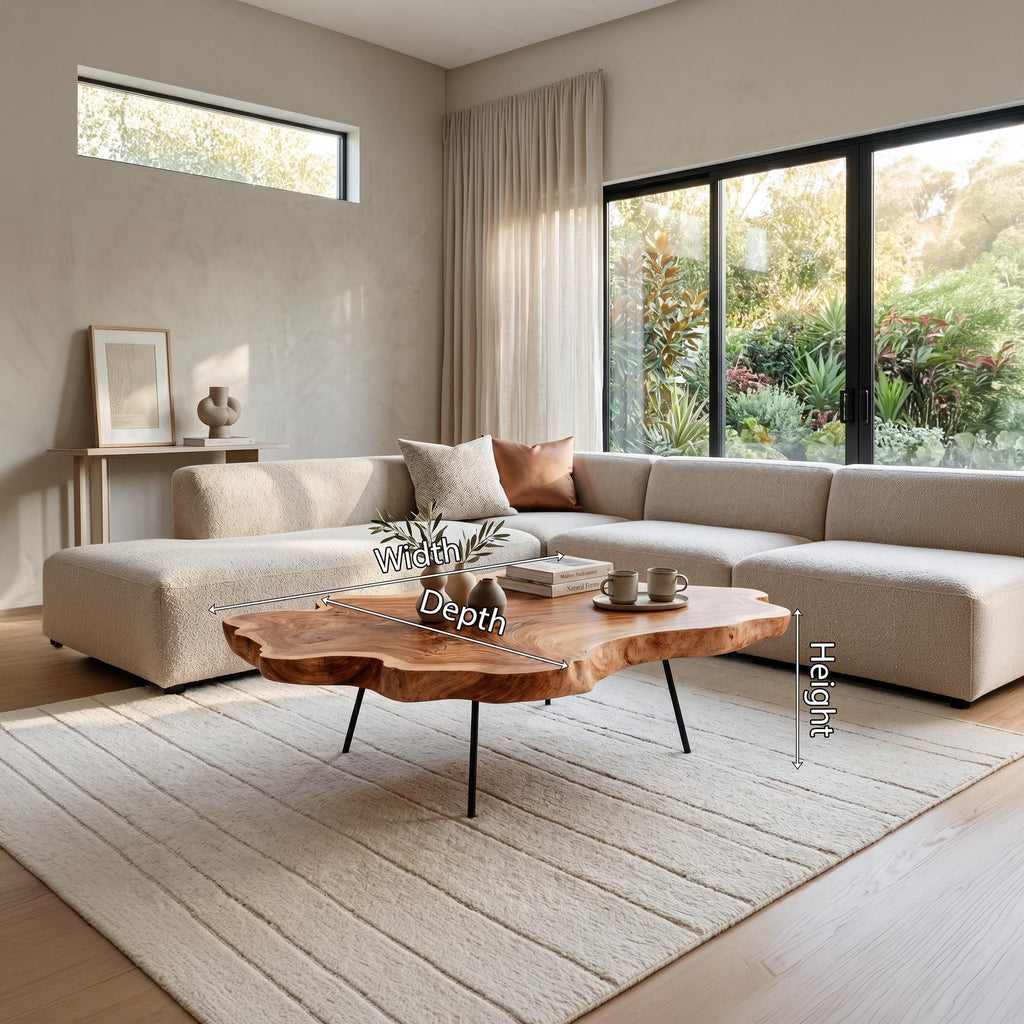 Mid Century Coffee Table For Elegant Room Setting SILDTTNCF024