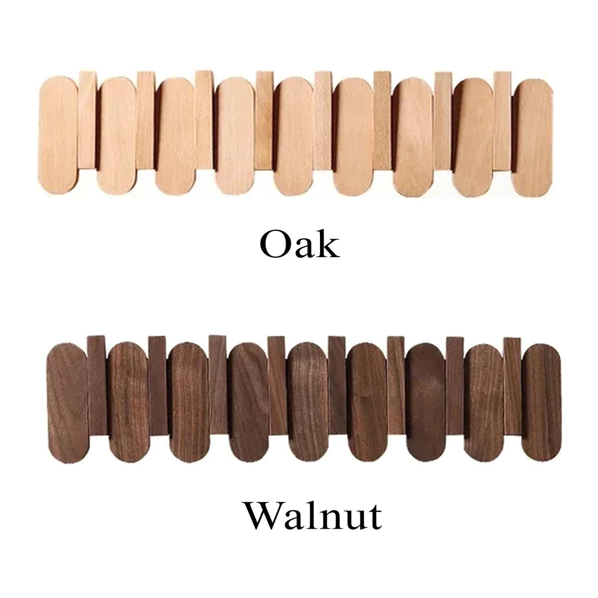 Solid Wood Piano Coat Rack