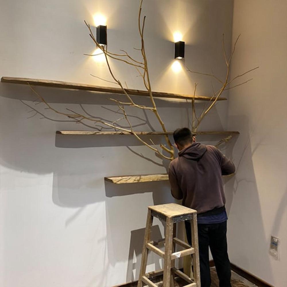 Floating Shelves Tree Branch Shelf Bookcase Art