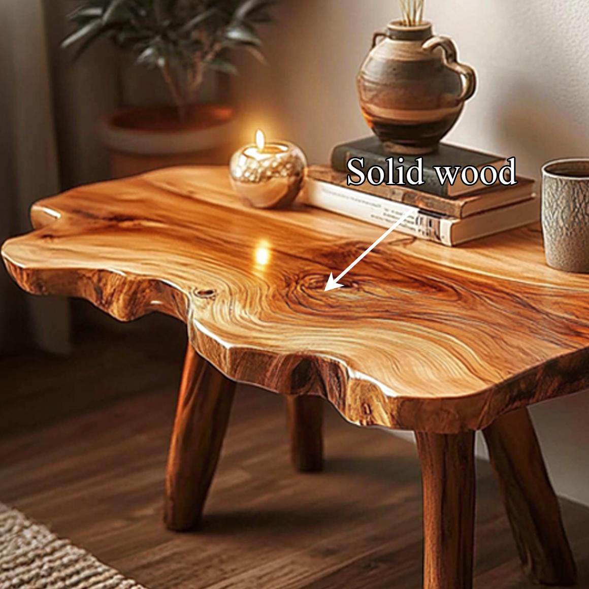 Rustic Organic Coffee Table Living Room Sitting Room