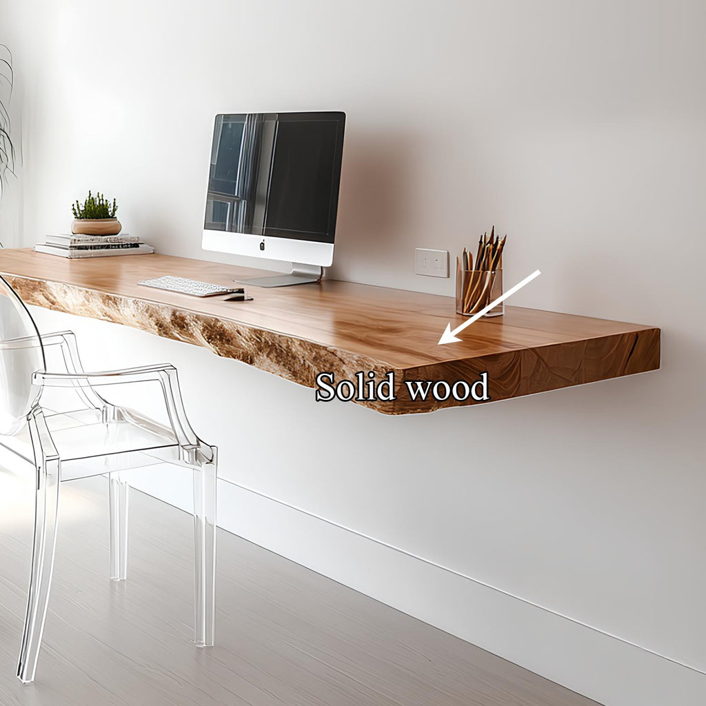 Rustic Floating Desk Home Office