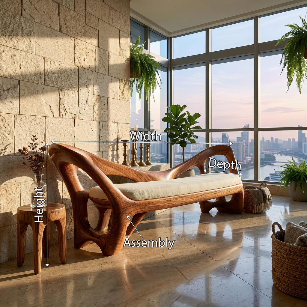 Modern Accent Bench Reading Nook