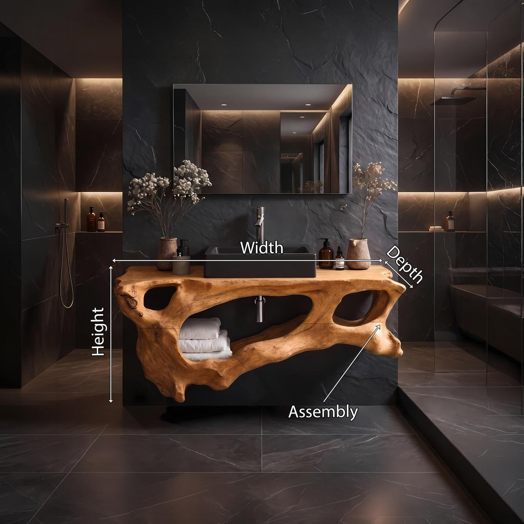 Unique Floating Vanity For Bathroom