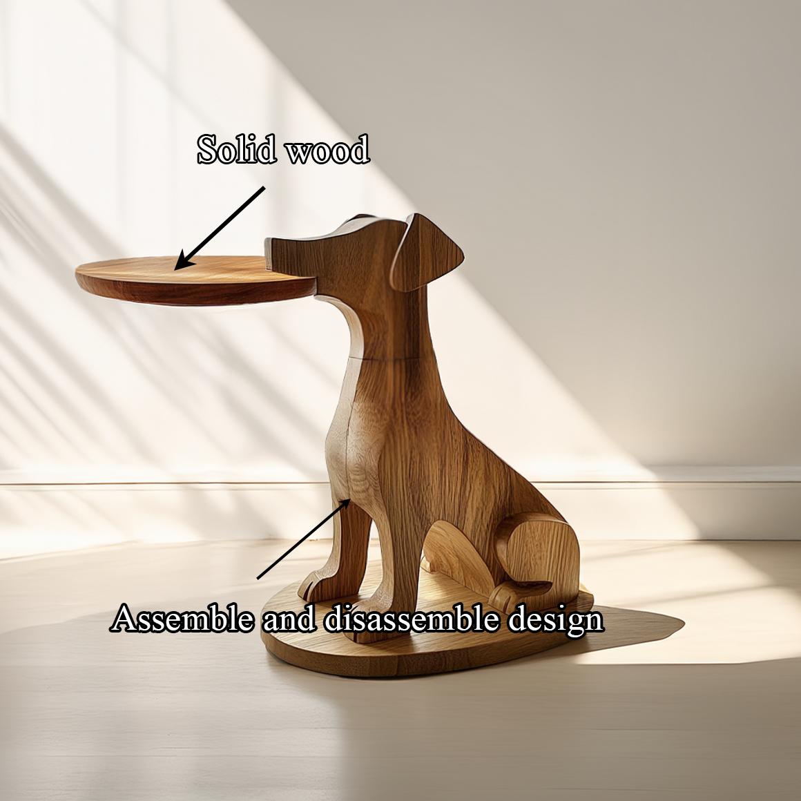 Modern Minimal Dog Side Table For Living Room And Small Space