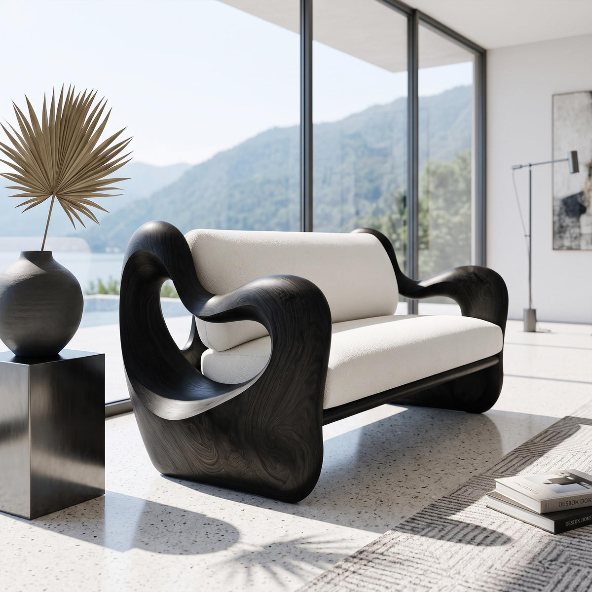 Natural Organic Sofa For Living Room And Reading Lounge