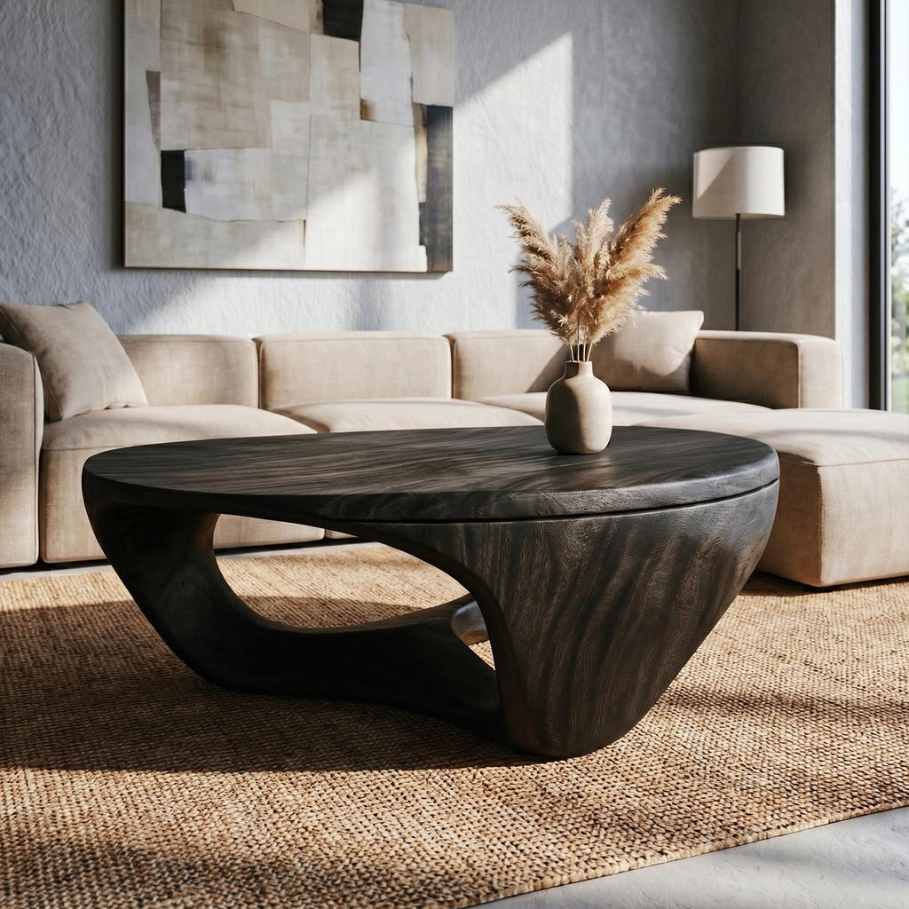 Contemporary Sculptural Coffee Table For Living Room And Lounge