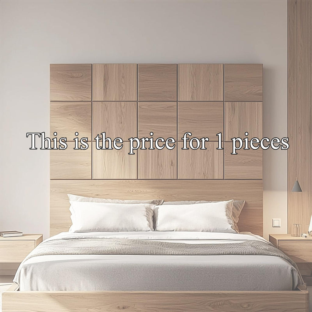 Rustic Wooden Headboard Bedroom Wall Accent SINLKIDH009