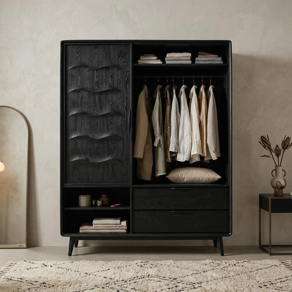 Modern Wardrobe With Drawers For Bedroom
