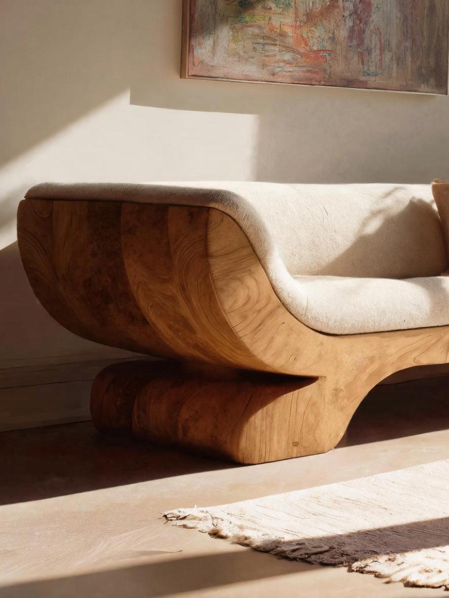 Handcrafted Sculptural Sofa For Living Room Or Lounge