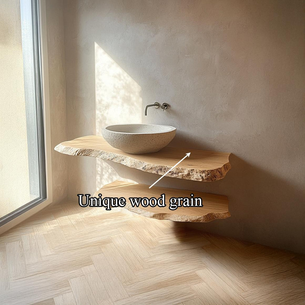 Rustic Floating Shelf Vanity Bathroom SINLSABRV178