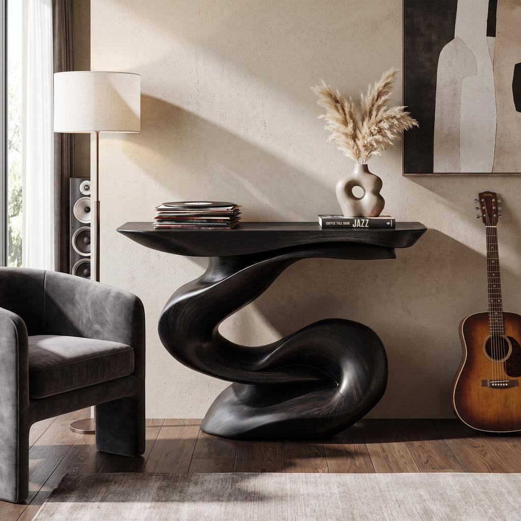 Handcrafted Accent Table Furniture Decor