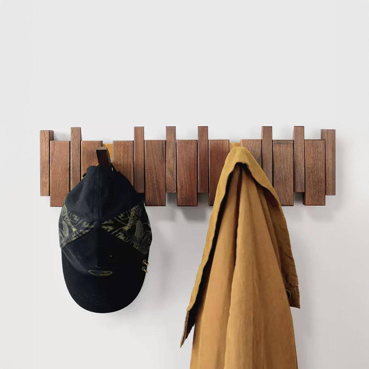 Piano Coat Hooks Towel Rack