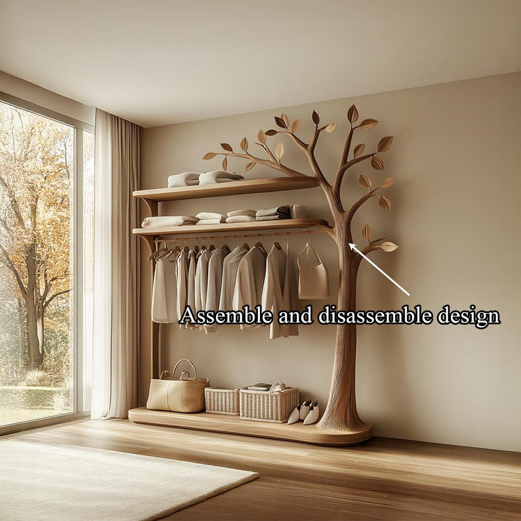 Rustic Wardrobe Organizer Bedroom Entryway Mudroom