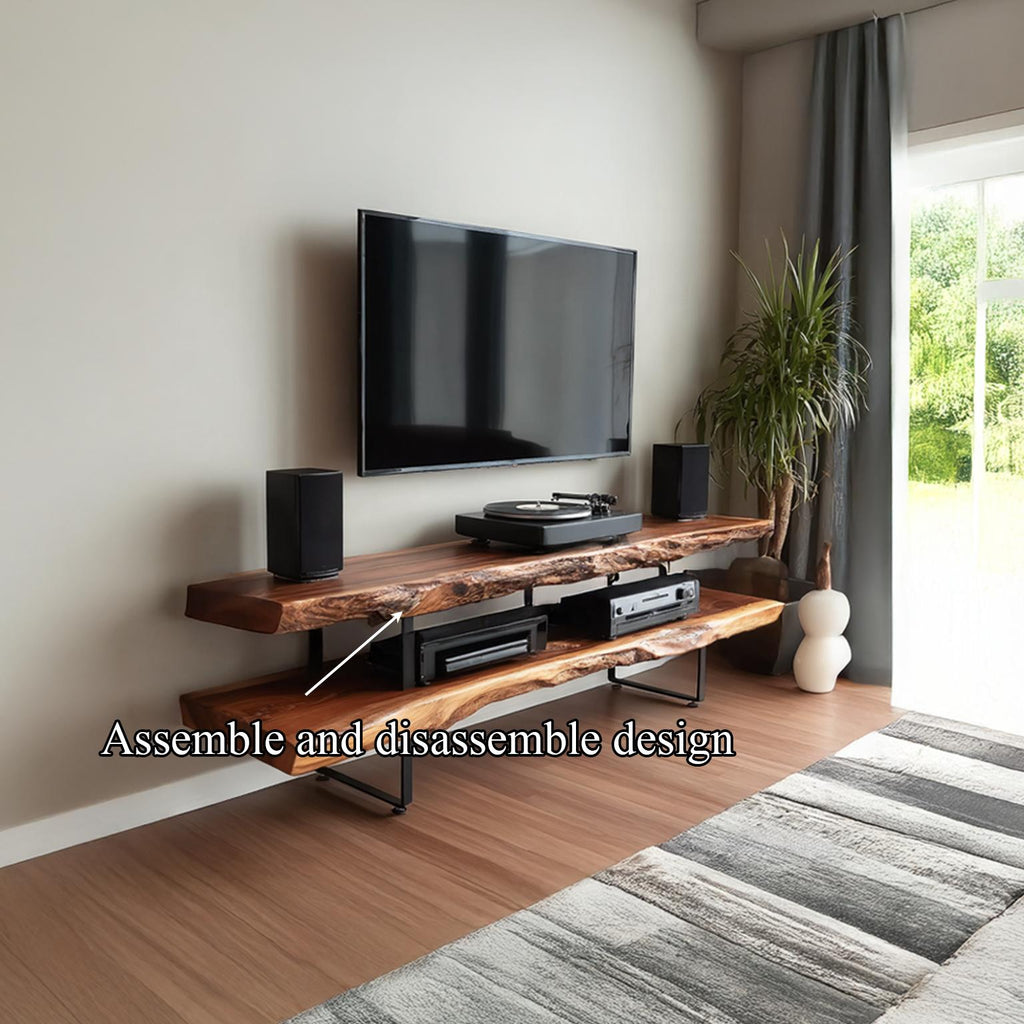 Rustic TV Stand Entryway Decor