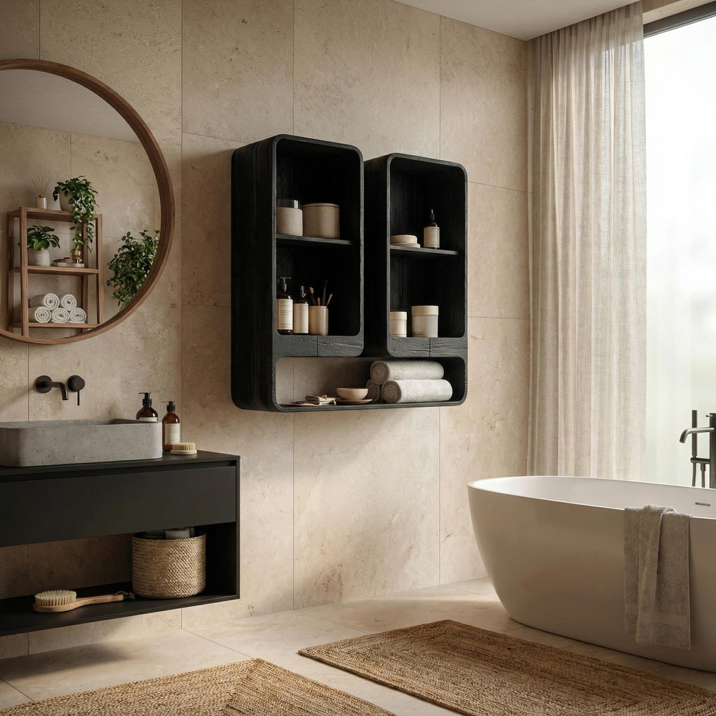 Sculptural Bathroom Cabinet Unique Design For Bathroom