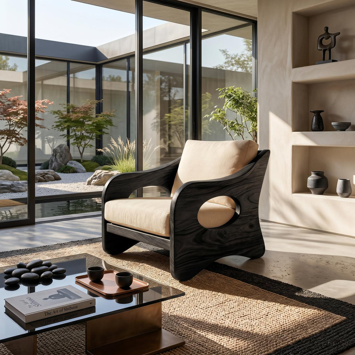 Contemporary Curved Armchair Executive Office Lounge SILDTTRCHR013