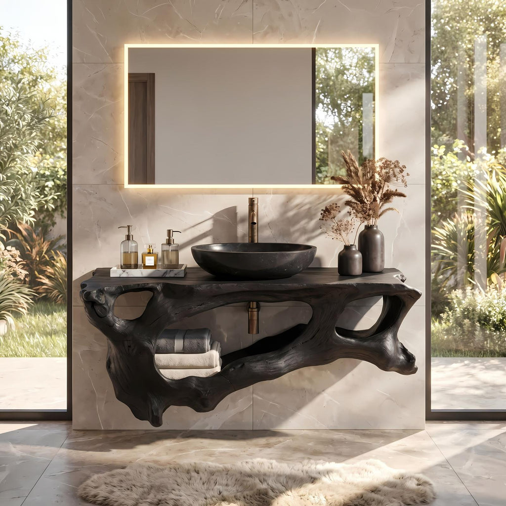 Unique Floating Vanity For Bathroom