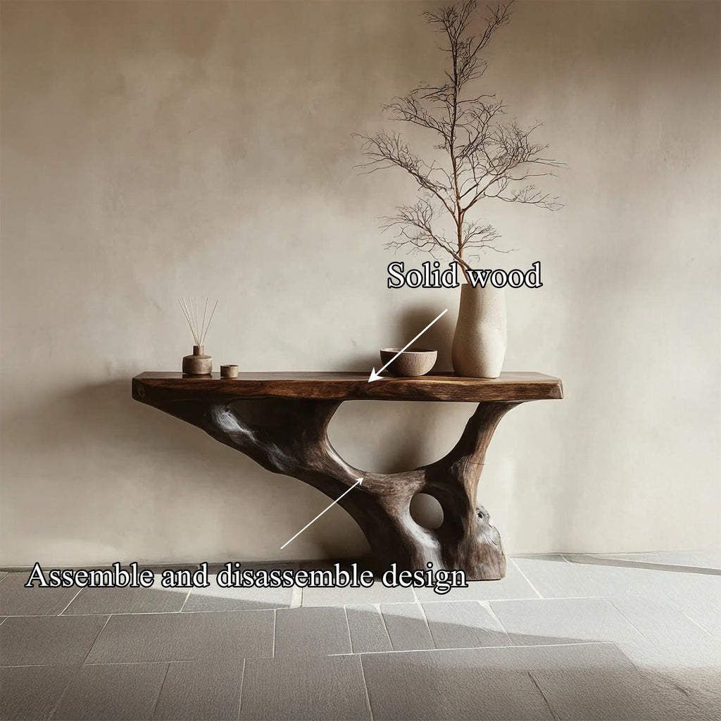 Rustic Console Table Living Room Or Entryway