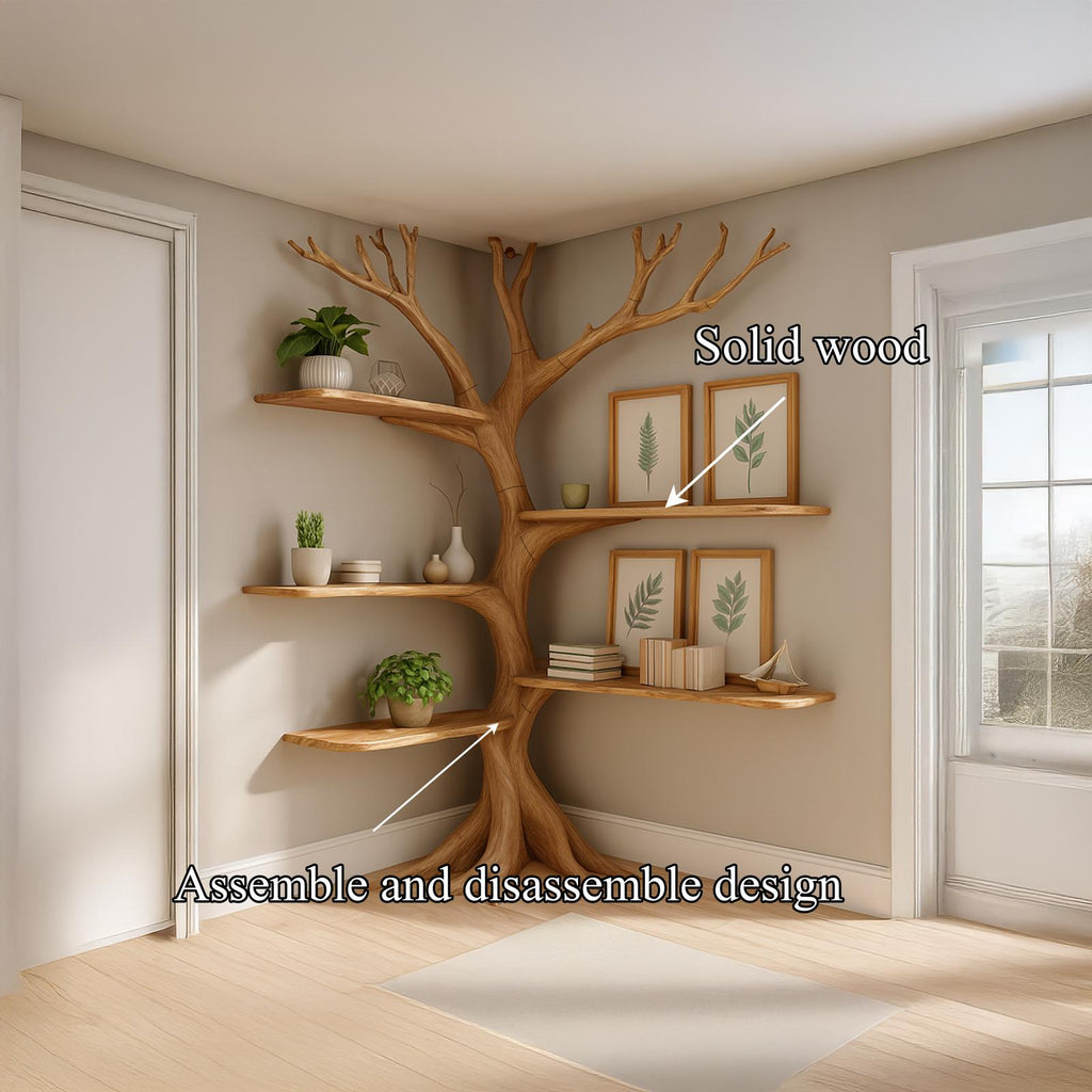 Midcentury Tree Bookshelf Kids Living Room SINLSATB222