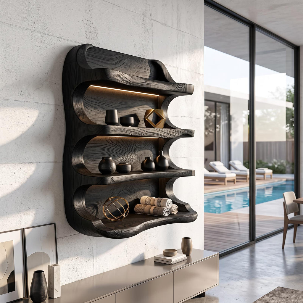 Rustic Style Handmade Spice Holder For Kitchen Furniture
