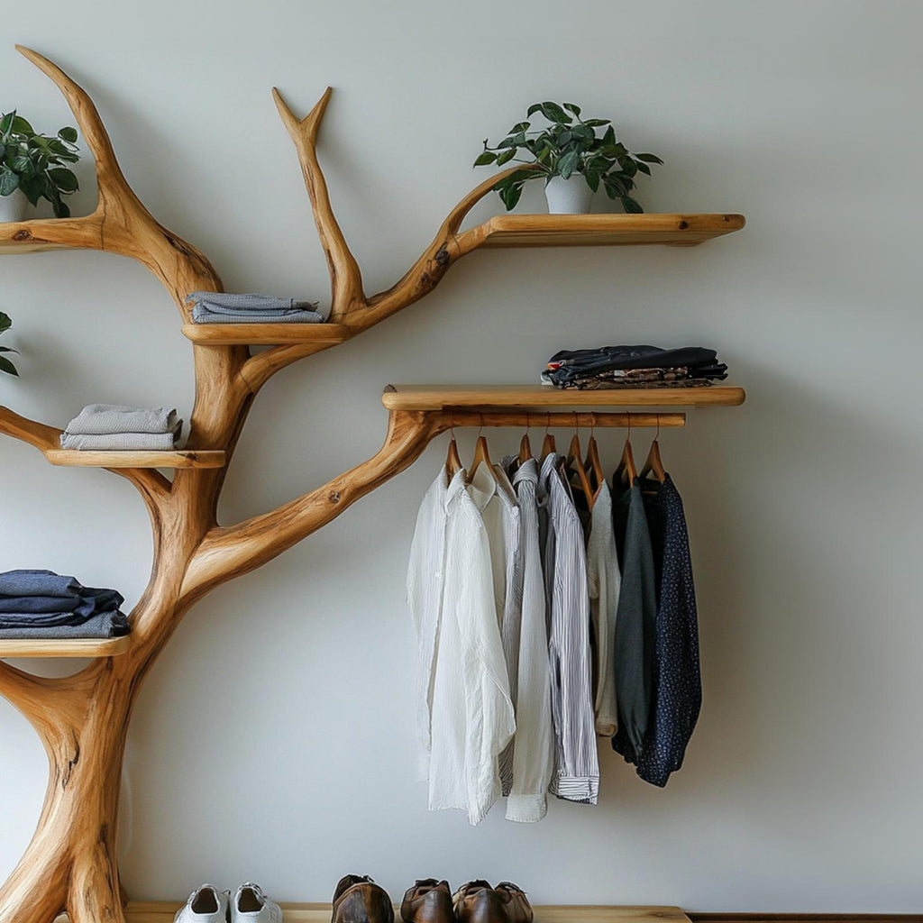 Modern Coat Rack Standing Wall Mounted Coat Rack Wall Decor