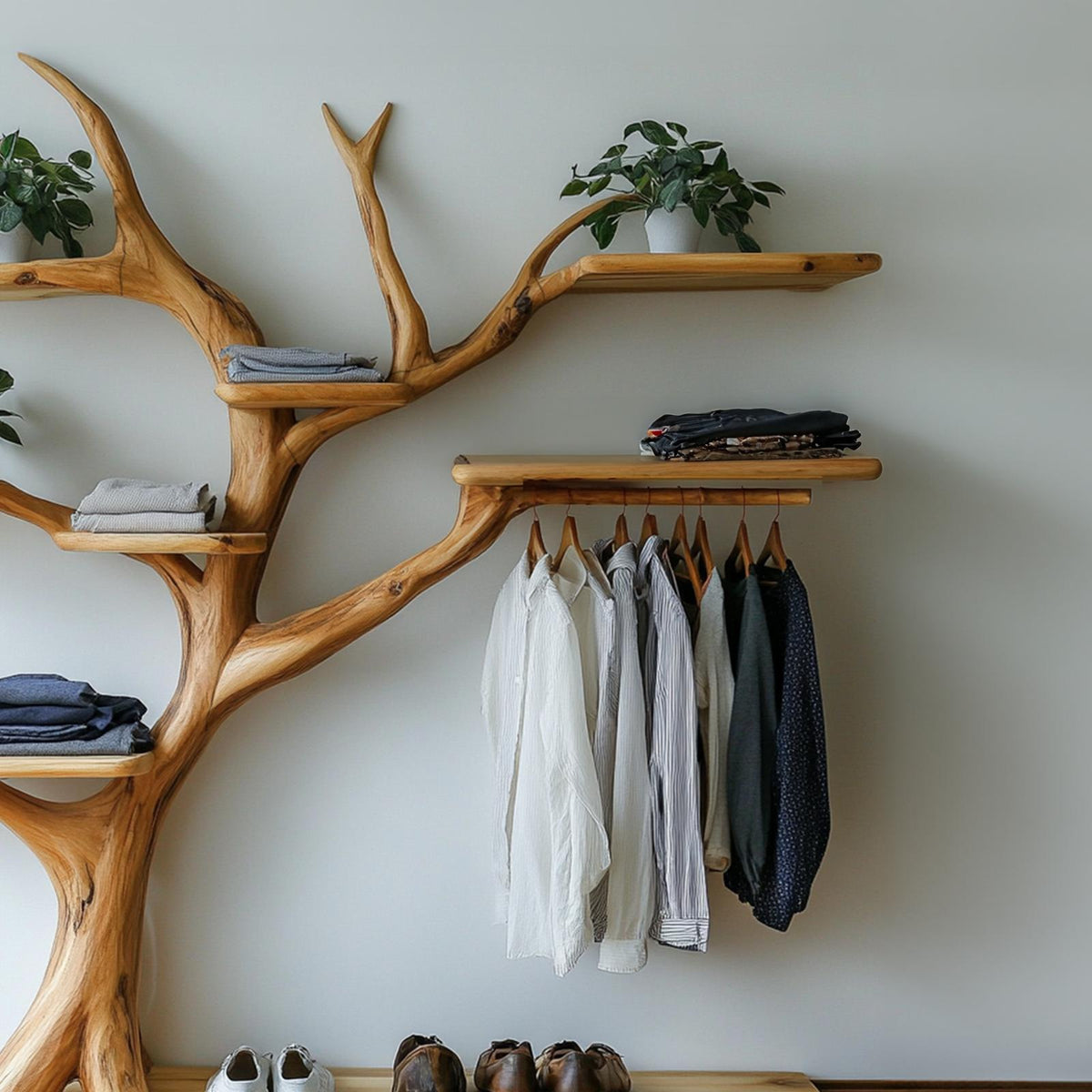 Modern Coat Rack Standing Wall Mounted Coat Rack Wall Decor