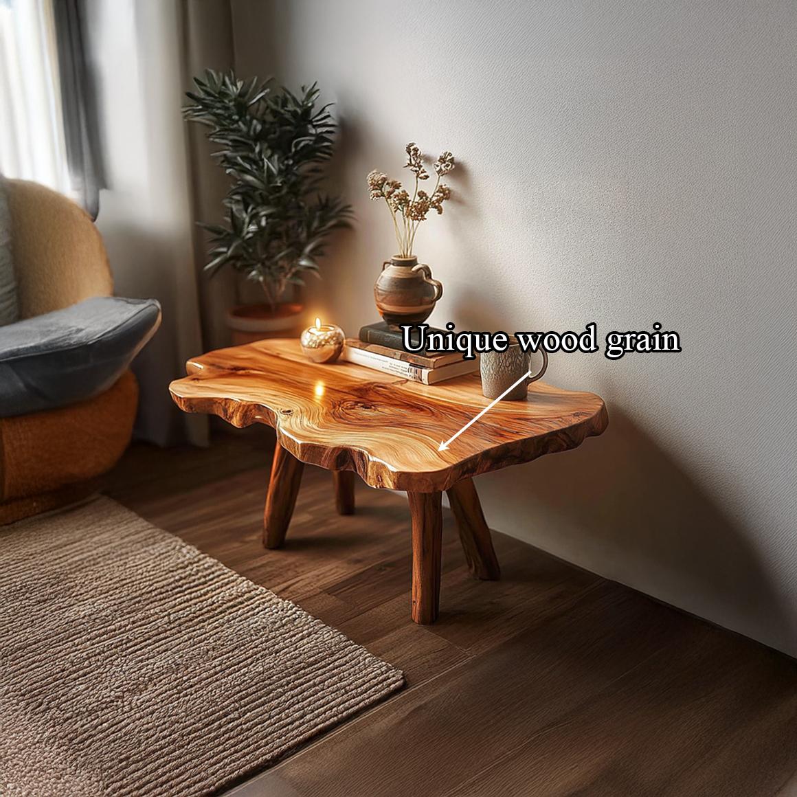 Rustic Organic Coffee Table Living Room Sitting Room