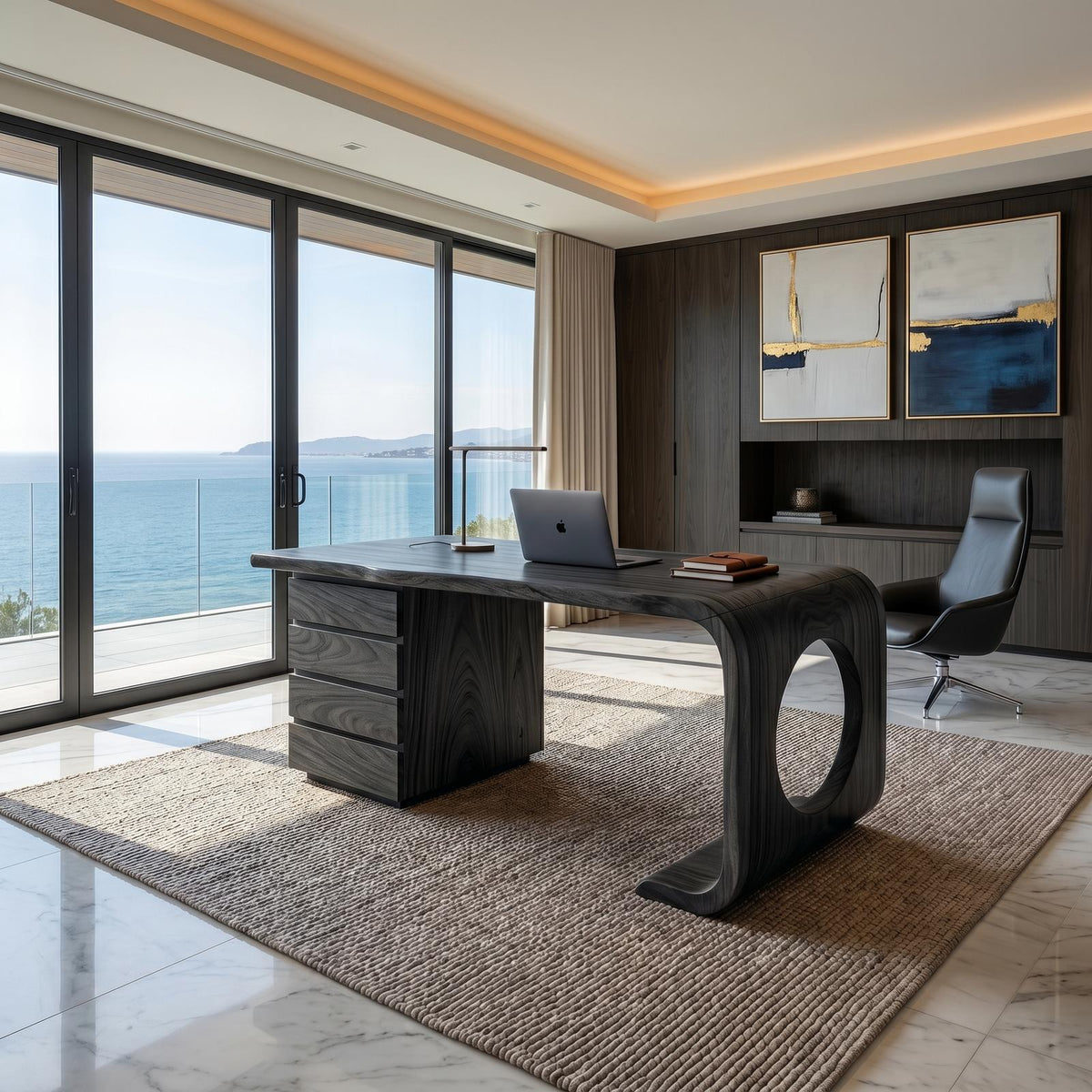 Contemporary Executive Desk Garden Office