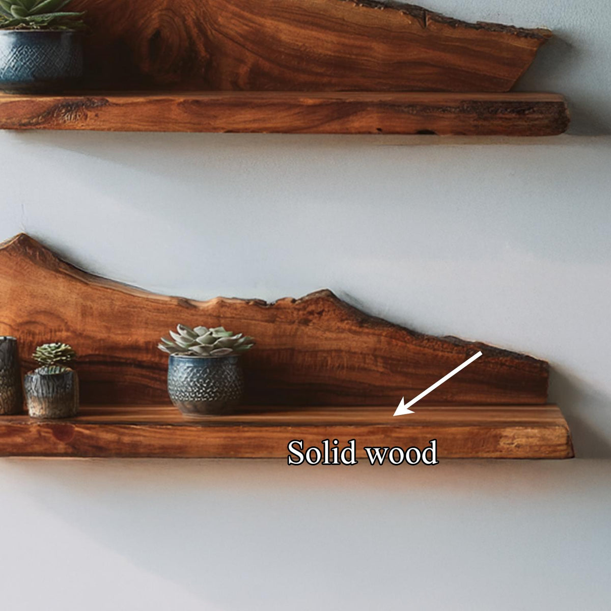Custom Floating Shelves Living Room Decoration Gift
