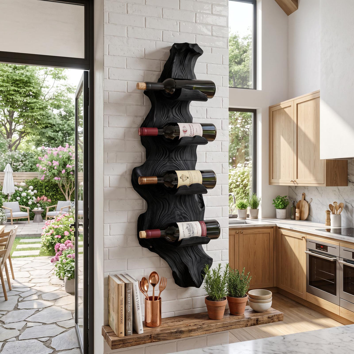 Handcrafted Wine Stand For Furniture Dining Setup