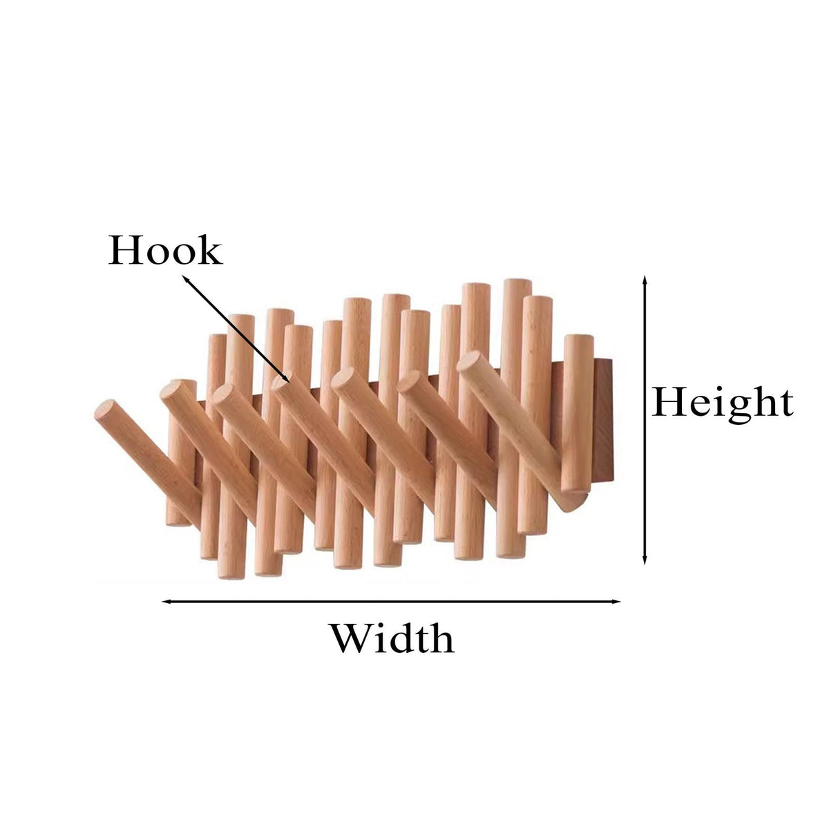 Modern Piano Coat Rack