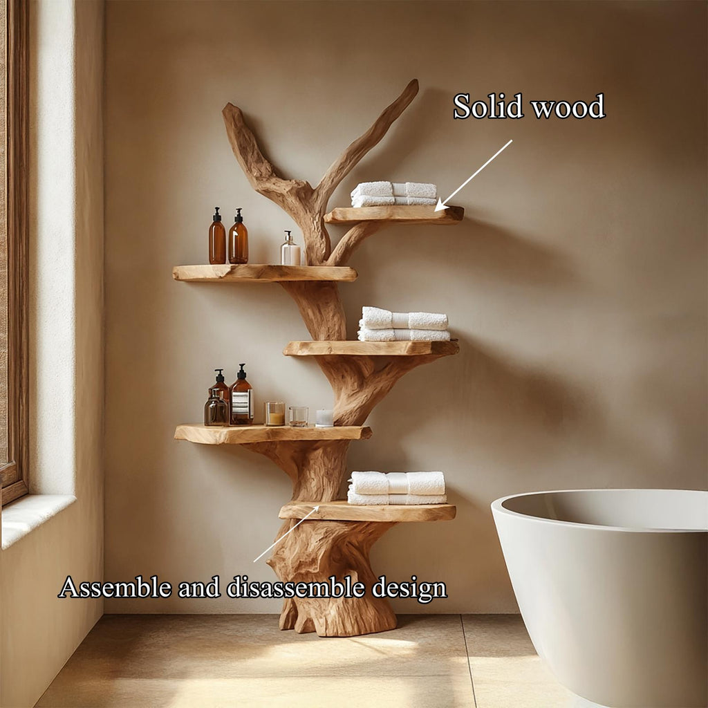 Sculptural Branch Bathroom Shelf Bathroom Interior Spa Display