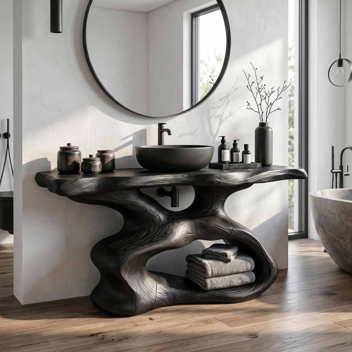 Farmhouse Vanity For Traditional Bathroom Furniture