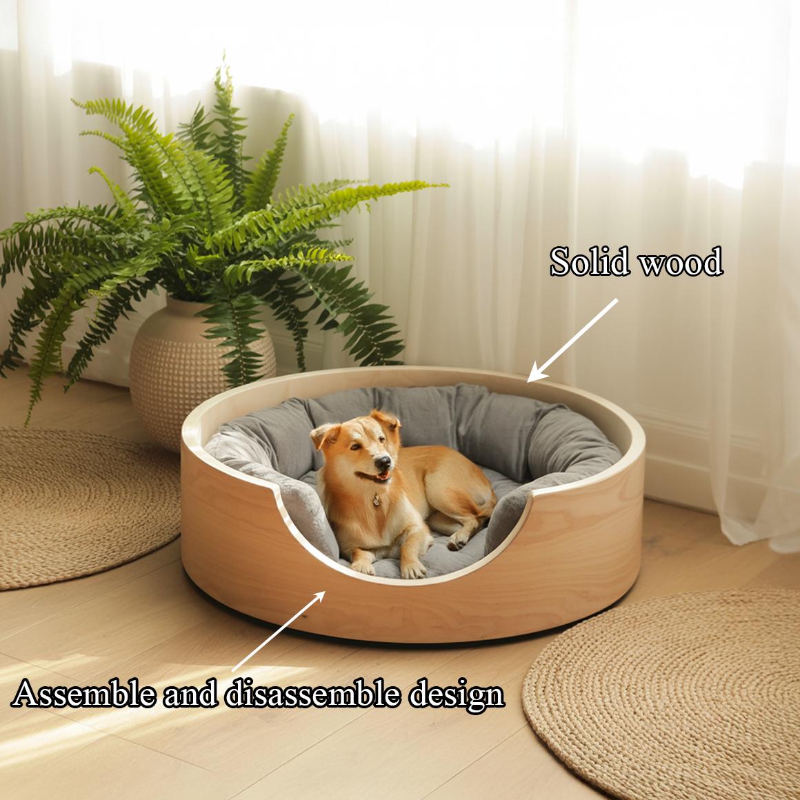 Japandi Minimal Pet Lounge Bed For Bedroom Or Living Space