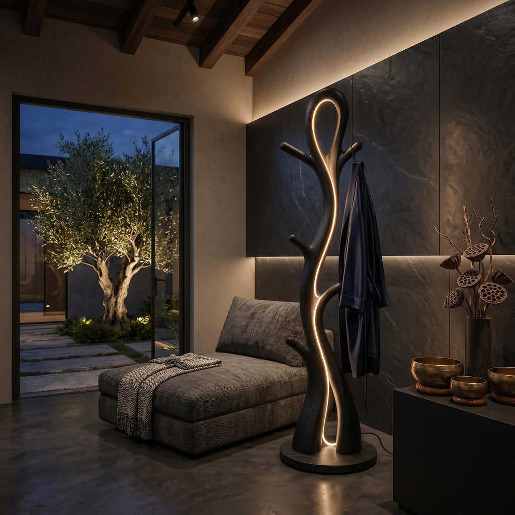 Contemporary Botanical Lamp With Hooks For Lounge SILDTTNLAM016
