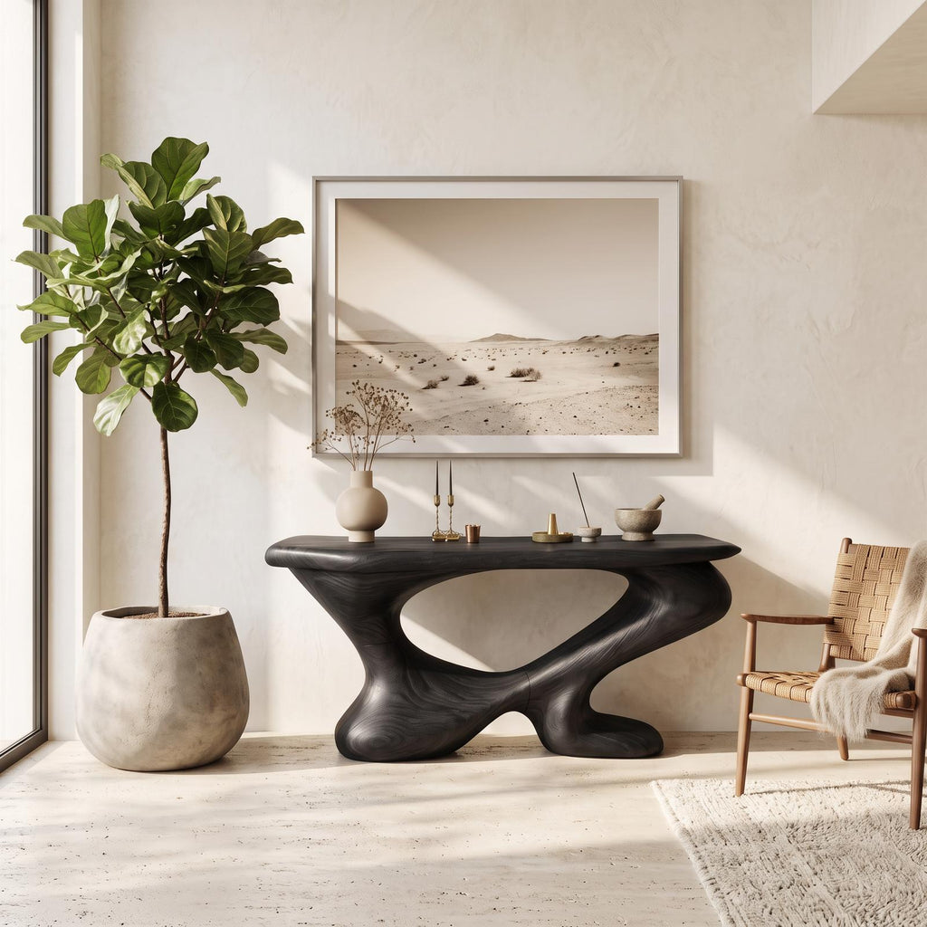 Farmhouse Chic Console Table Entryway Decor
