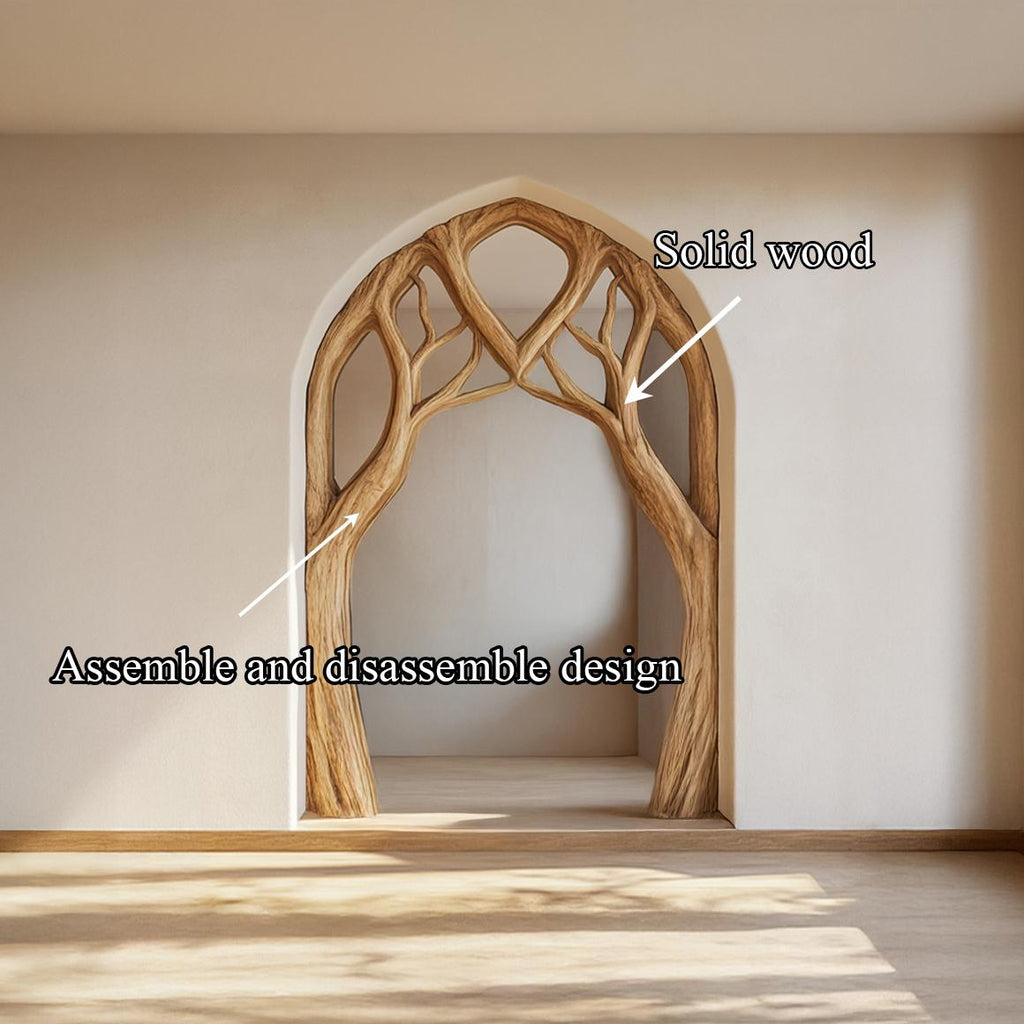 Organic Sculptural Doorway Arch For Living Space And Interior Area