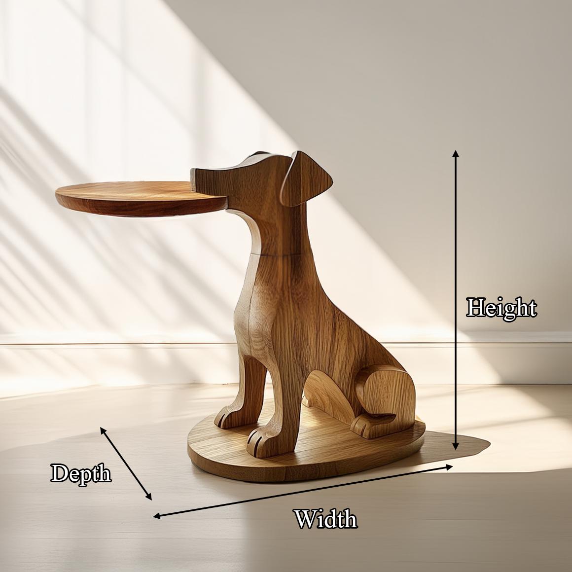 Modern Minimal Dog Side Table For Living Room And Small Space