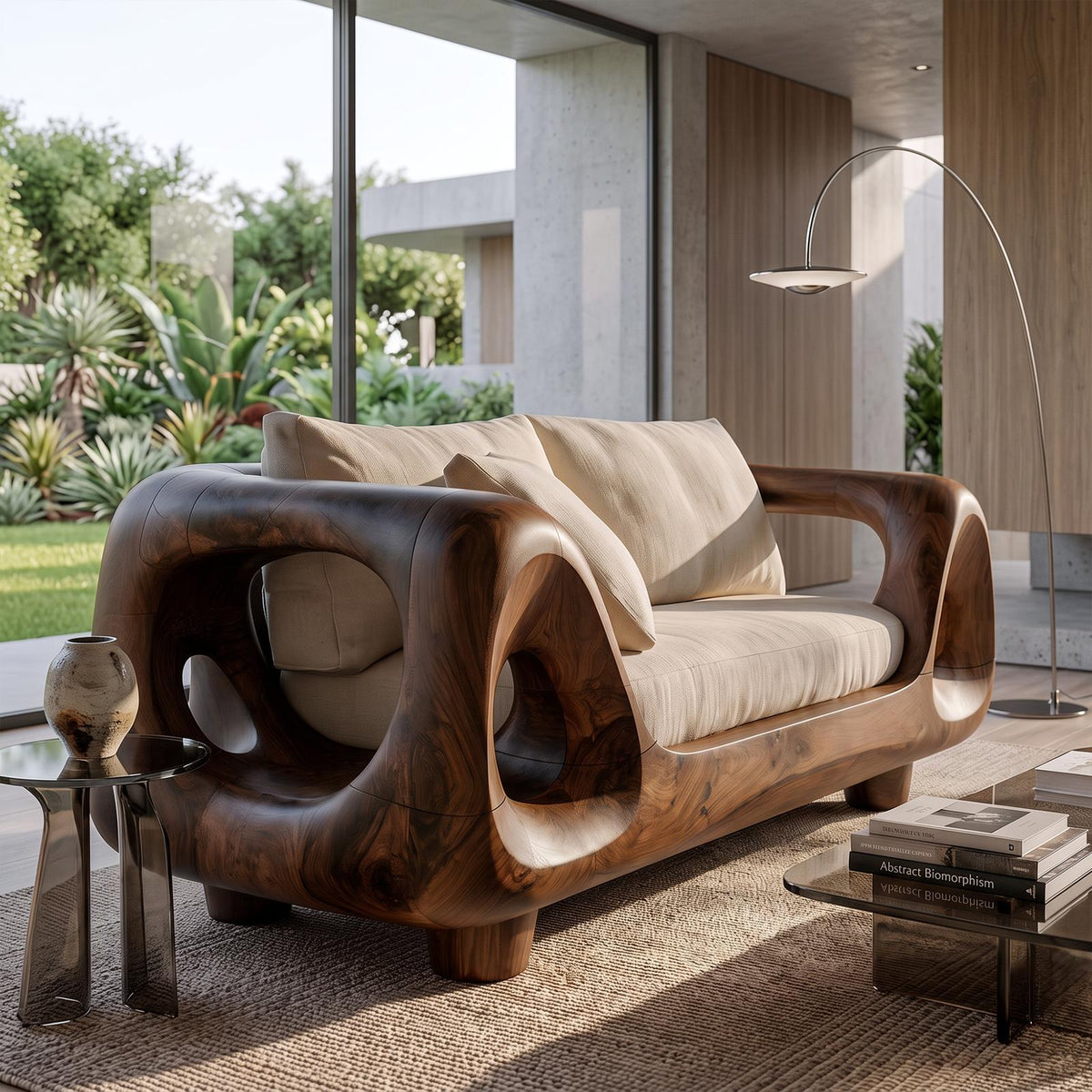 Minimalist Statement Sofa For Living Room And Family Room