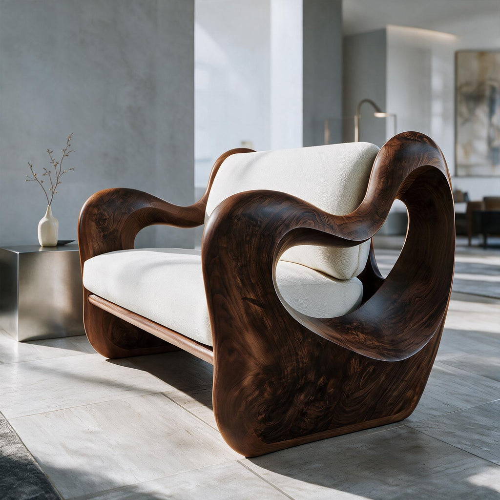 Natural Organic Sofa For Living Room And Reading Lounge
