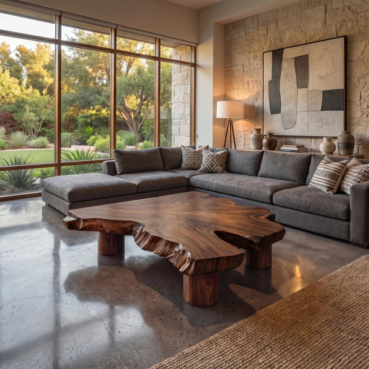 Rustic Coffee Table Living Room Or Reading Room SINLKICF135