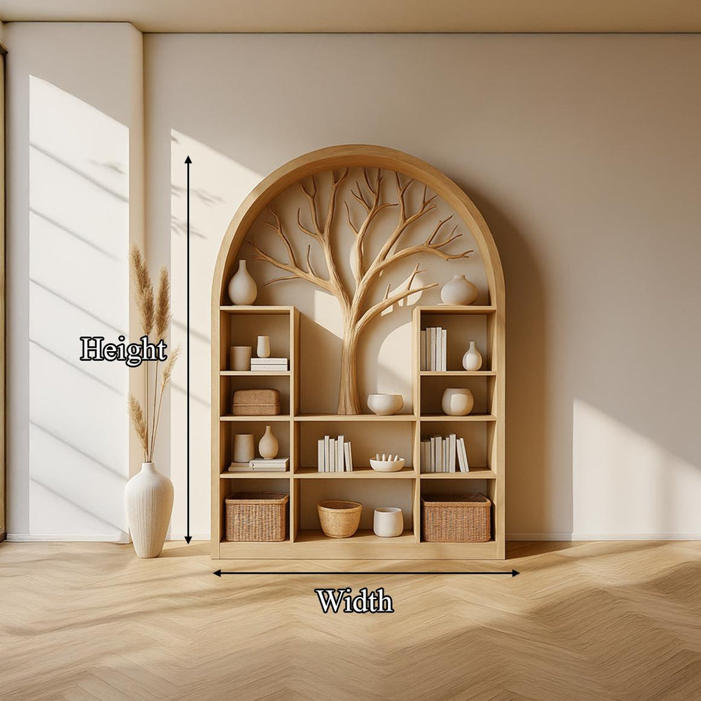 Scandinavian Rustic Display Storage Cabinet Living Room And Office