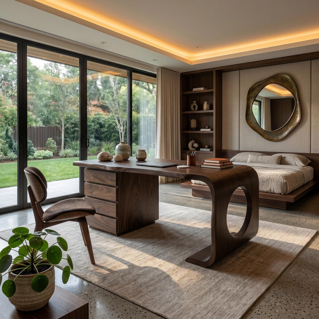 Contemporary Executive Desk Garden Office
