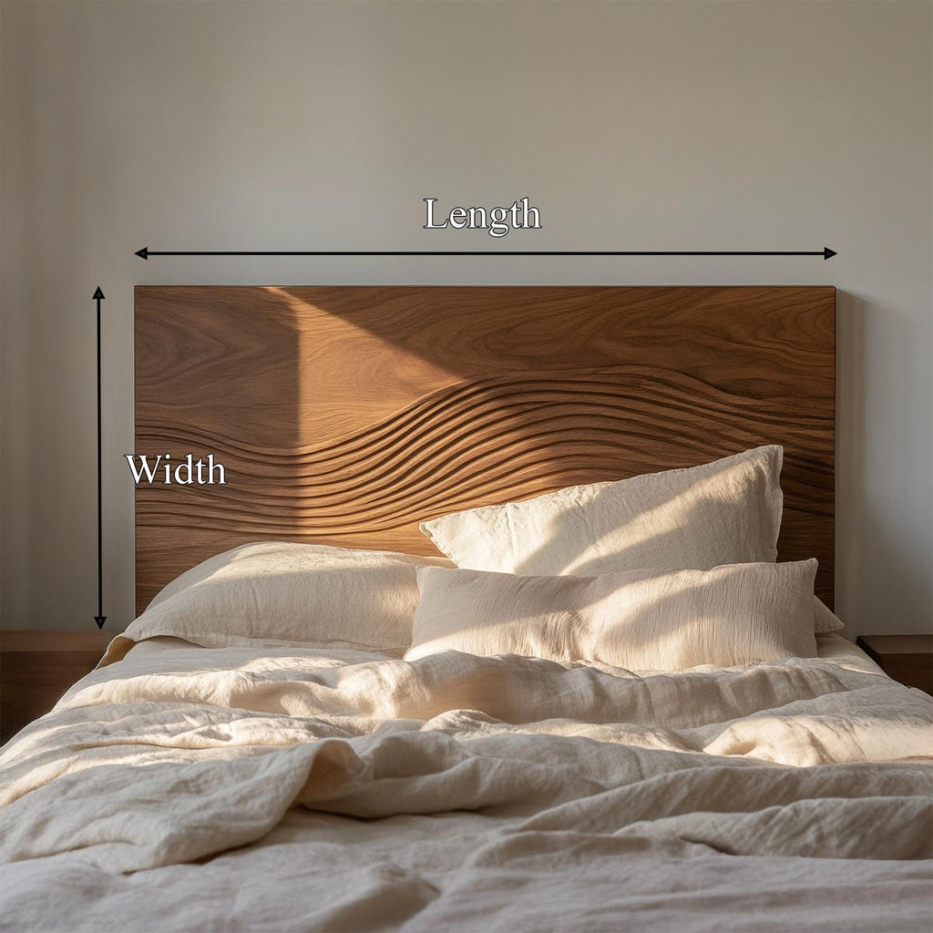 Rustic Sculptural Artistic Headboard For Bedroom Or Personal Space