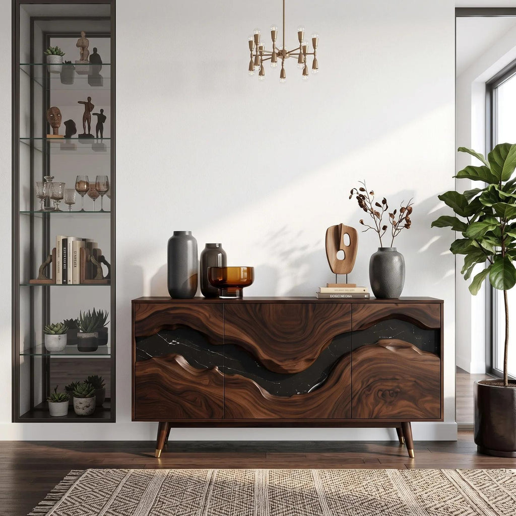 Handcrafted Sideboard Buffet Cabinet Dining Room