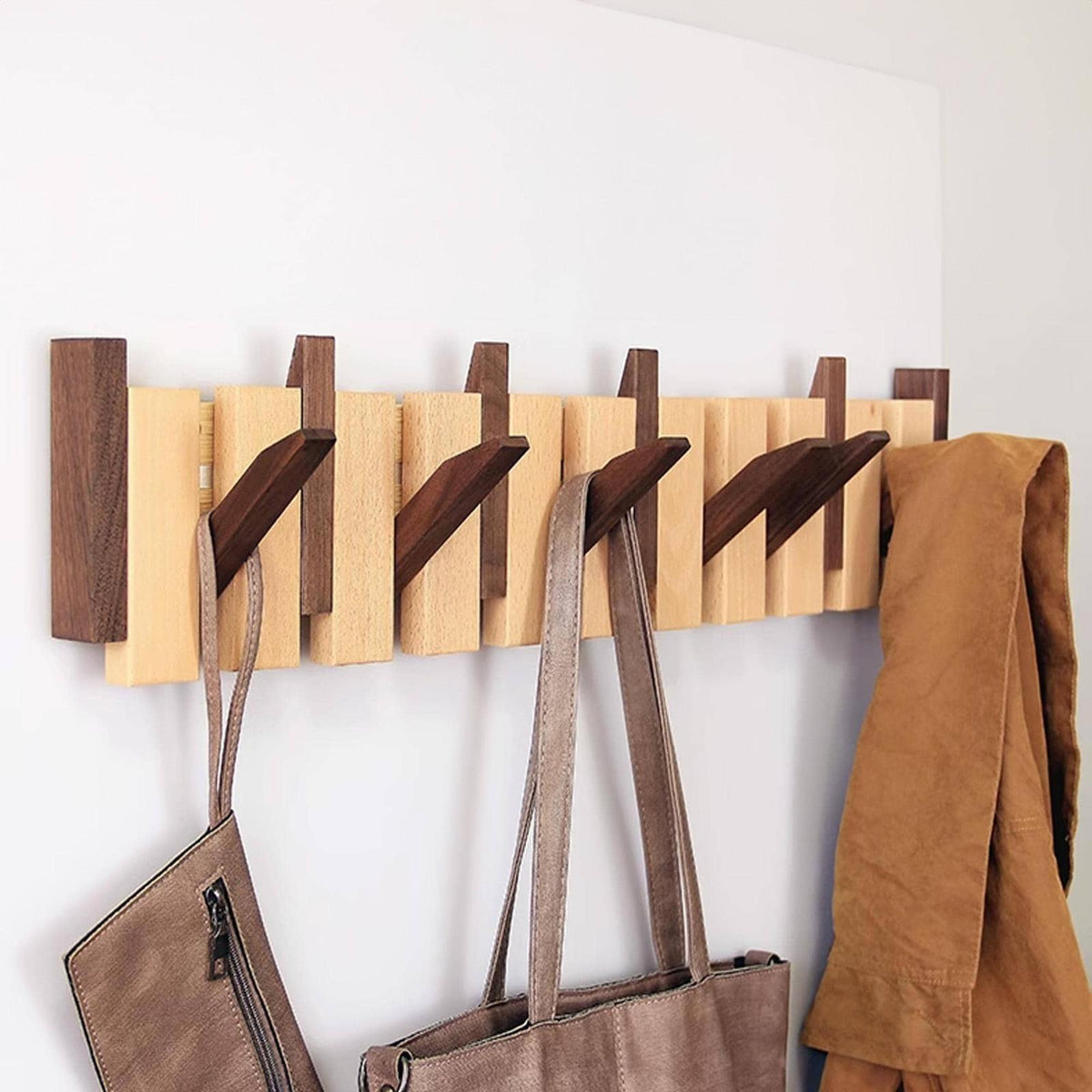 Piano Coat Hooks Towel Rack