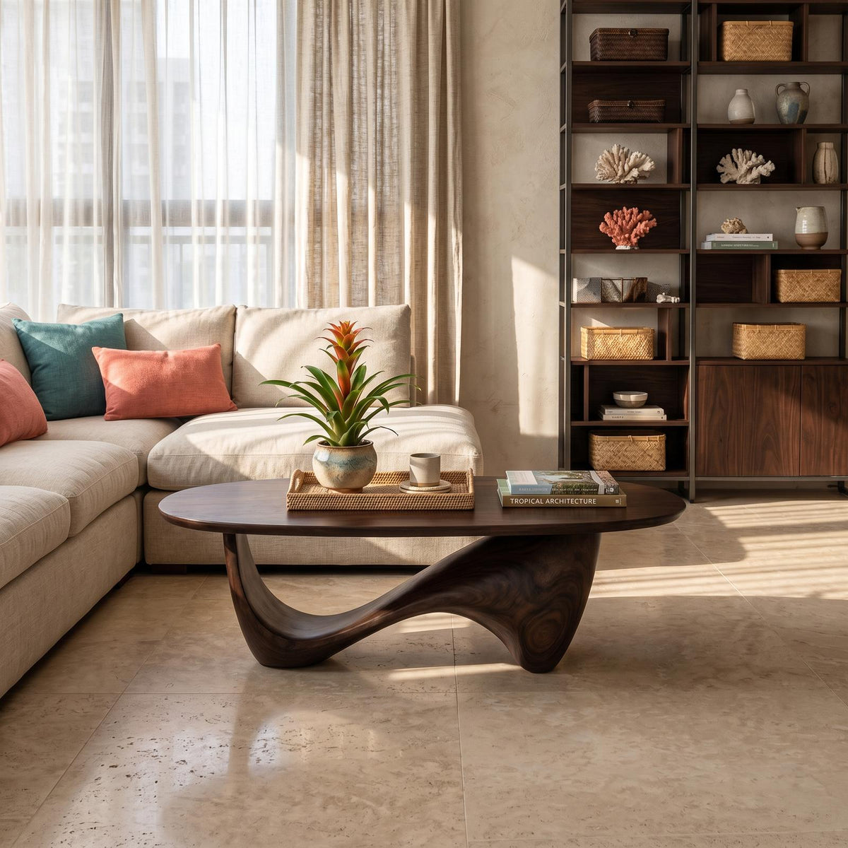 Rustic Solid Wood Table For Cozy Room Setup SILDTTRCF019