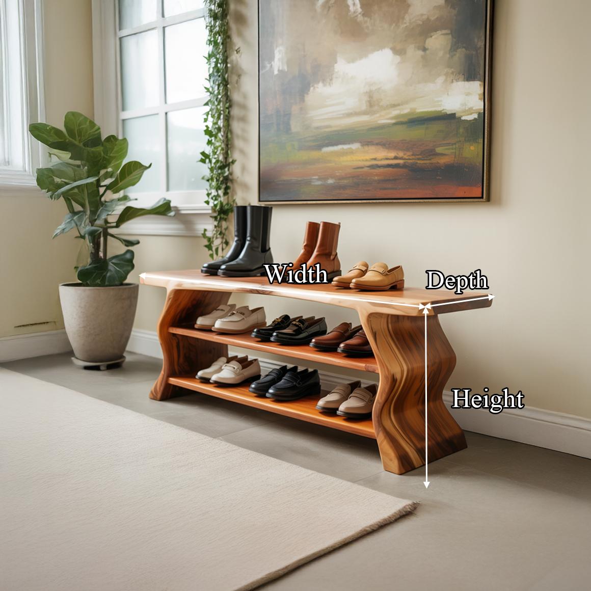 Farmhouse Style Shoe Organizer Entryway And Porch