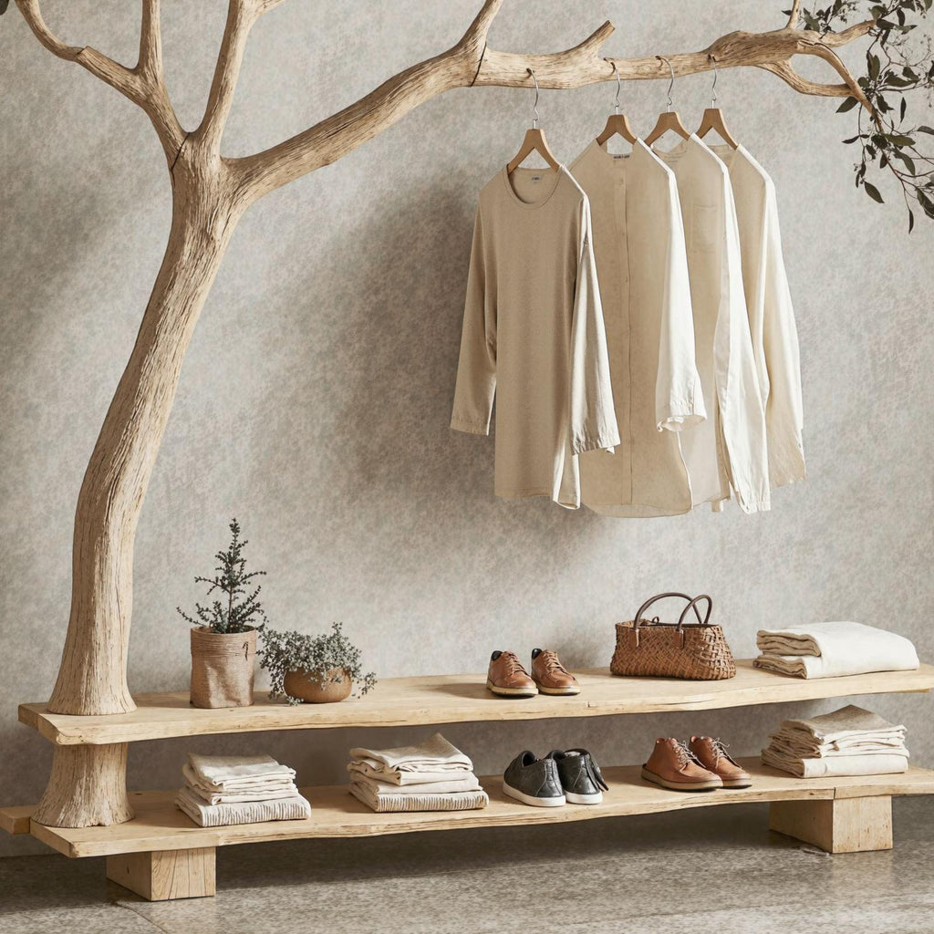 Wall Mount Coat Rack Hall Tree With Bench Shoe Storage